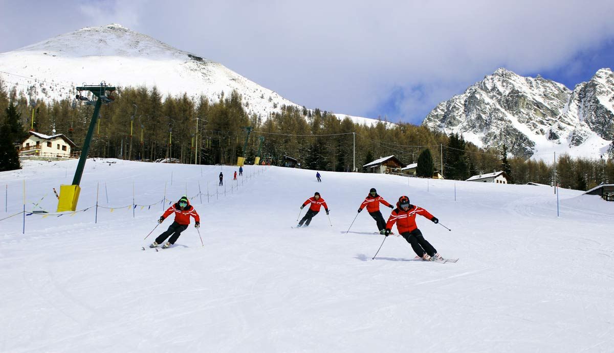 Insigne De Ski étoile Scuola Italiana Sci Valle D'Aosta Pila - Argent 3 étoiles